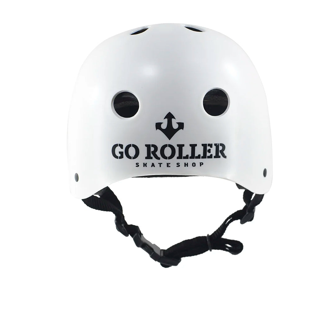 Helmet for Roller Skates Bike Patinete Skate Pro Go Roller White