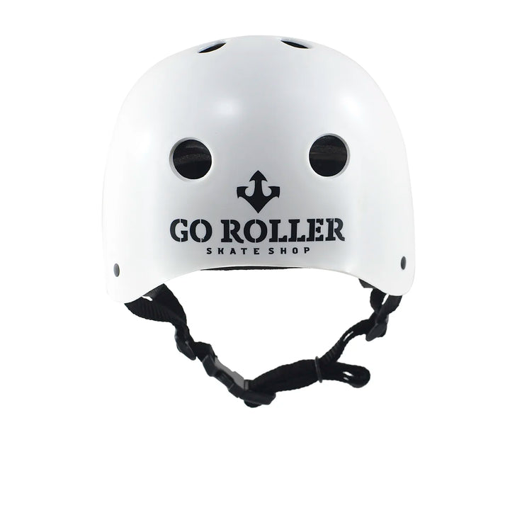 Capacete Para Patins Bike Patinete Skate Pro Go Roller Branco