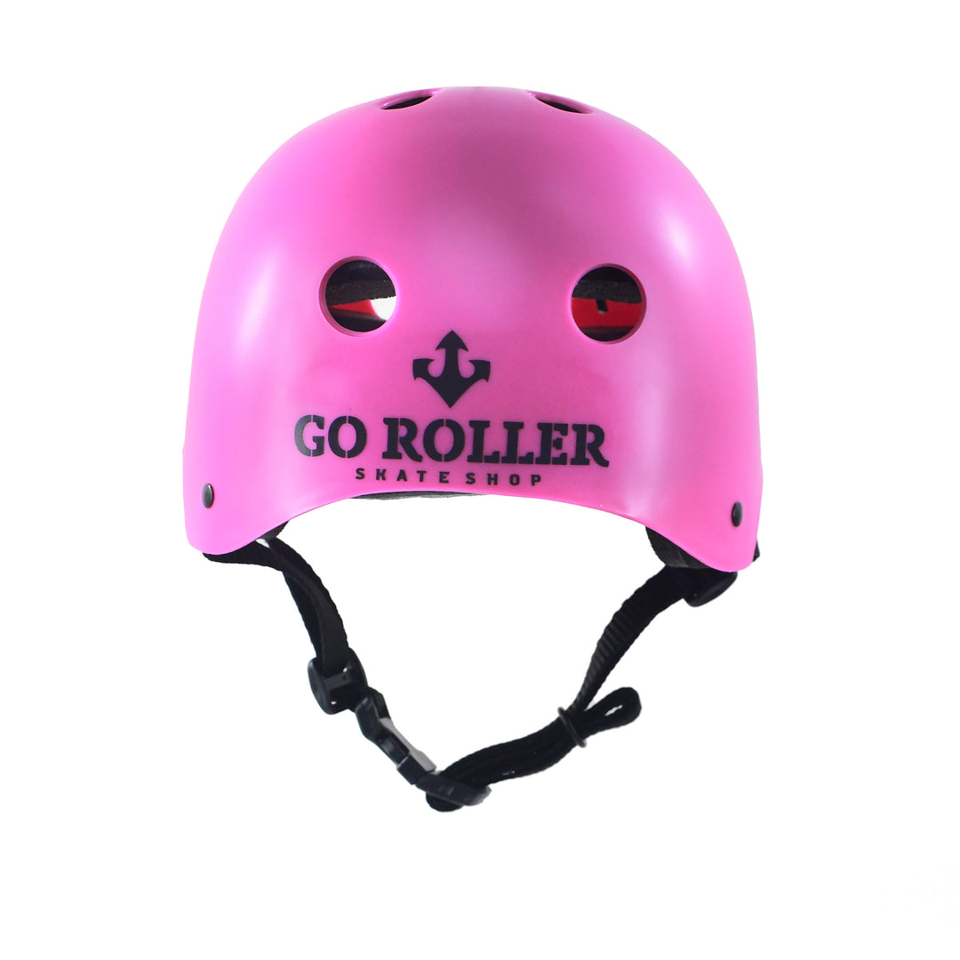 Capacete Pró Go Roller - Patins. Skate. Bmx Rosa