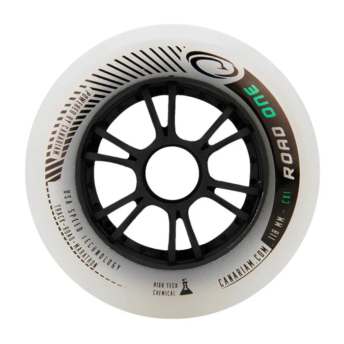 Rodas Canariam Road One Cinza 110mm/85a CX1 6 Unidades