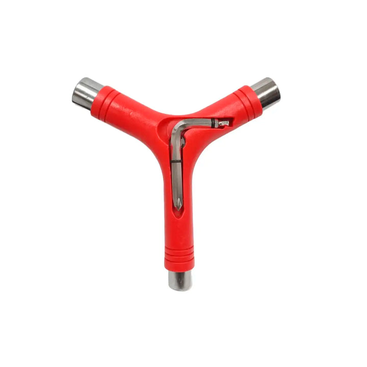 Chave Tilt Skate 6 em 1 Refaz Rosca Vermelho
