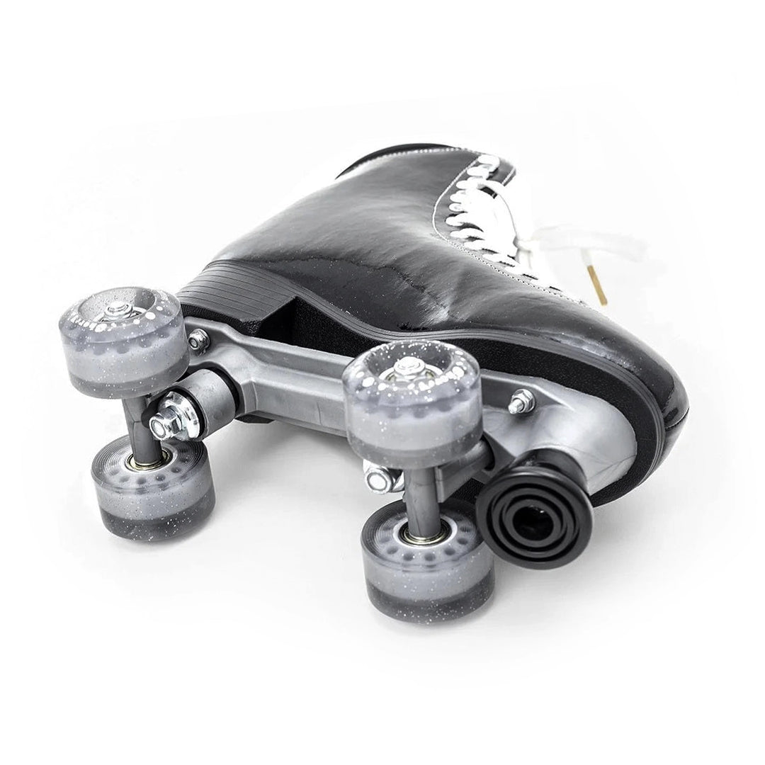 Quad HD Cherry Skates 4 Wheels Traditional Black Glitter