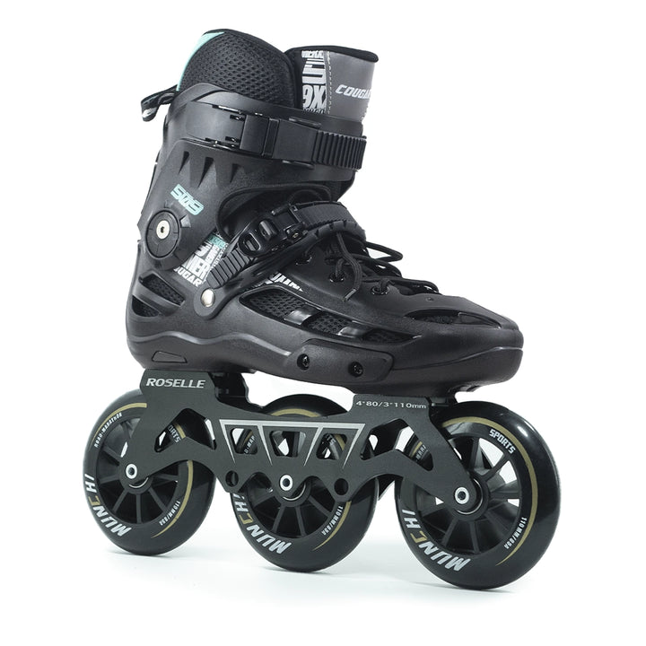 Patins Inline Cougar Base HÍbrida 110mm Abec-9