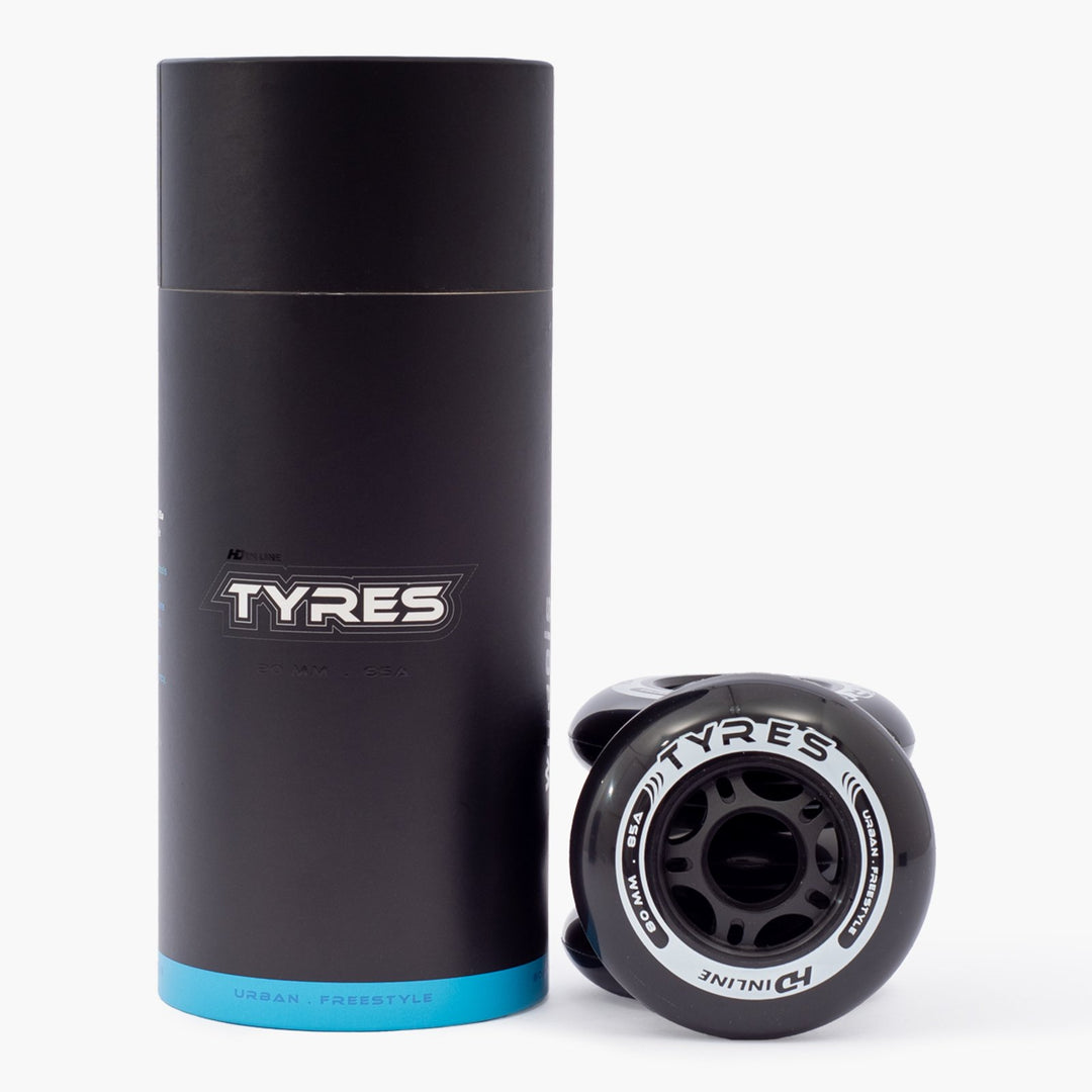 Jogo de 8 Rodas Hd Inline 80mm 85a Tyres Technology