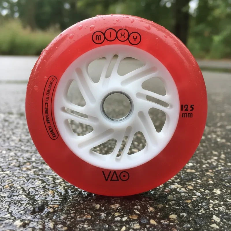 Rodas Canariam VAO Mixy LED Vermelho 125mm 6un