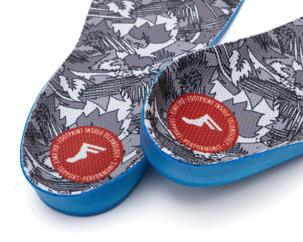 Palmilha Arcada Kingfoam Orthotics Fluidx Elite Pro White Camo