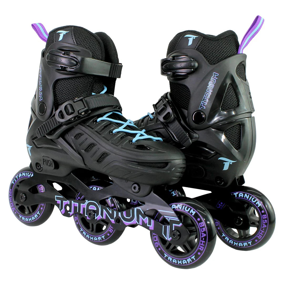 Patins Traxart Titanium Infantil Ajustável  Rodas 90mm Abec7