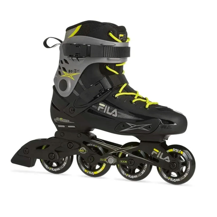 Patins Fila Houdini Verde com  freio e base híbrida