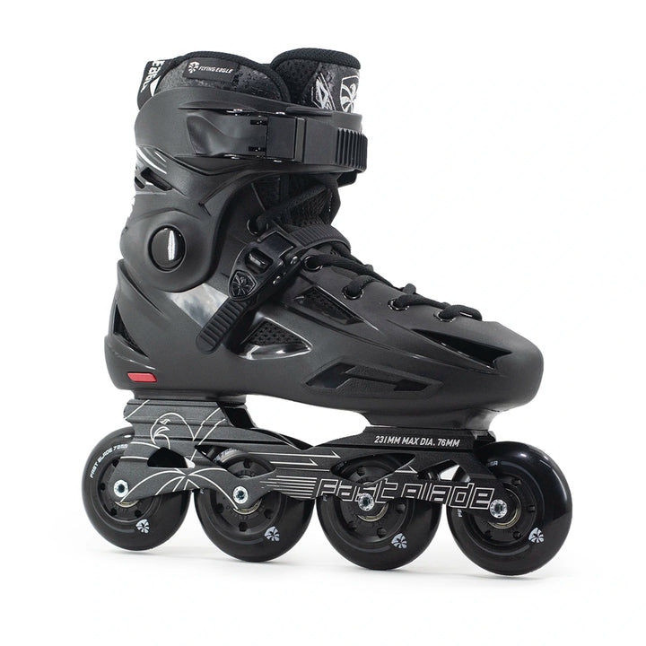 Patins Freestyle Flying Eagle FBS Fast Blade Preto Rockeado