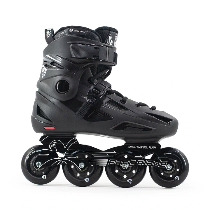 Patins Freestyle Flying Eagle FBS Fast Blade Preto Rockeado