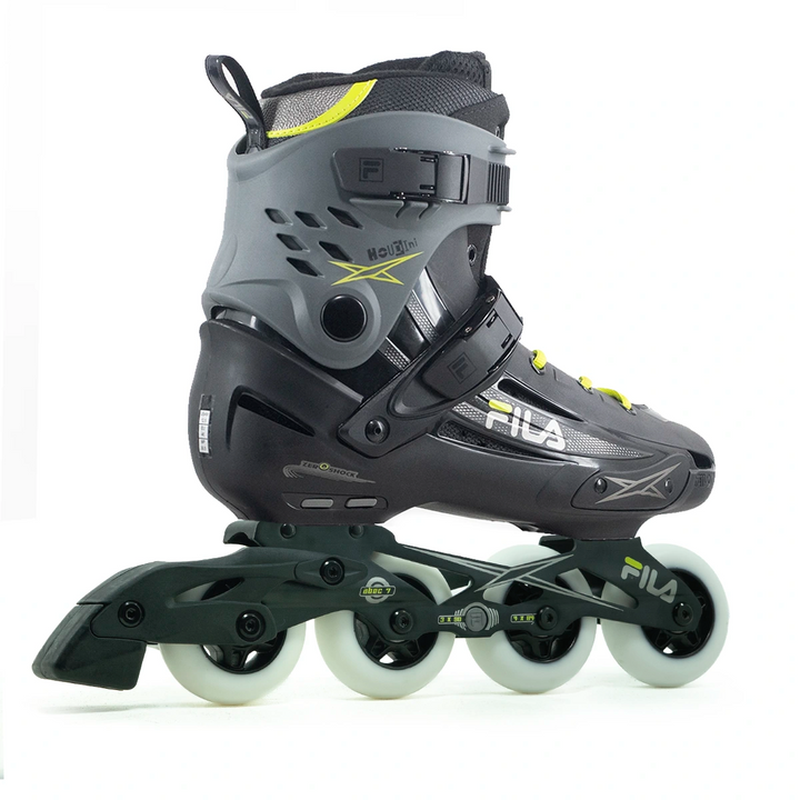 Patins Fila Houdini Verde com  freio e base híbrida