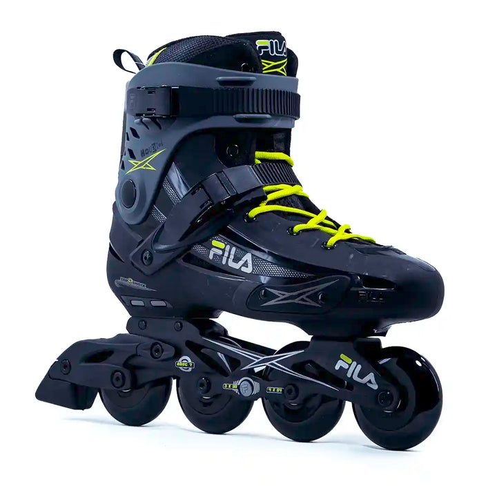 Patins Fila Houdini Verde com  freio e base híbrida