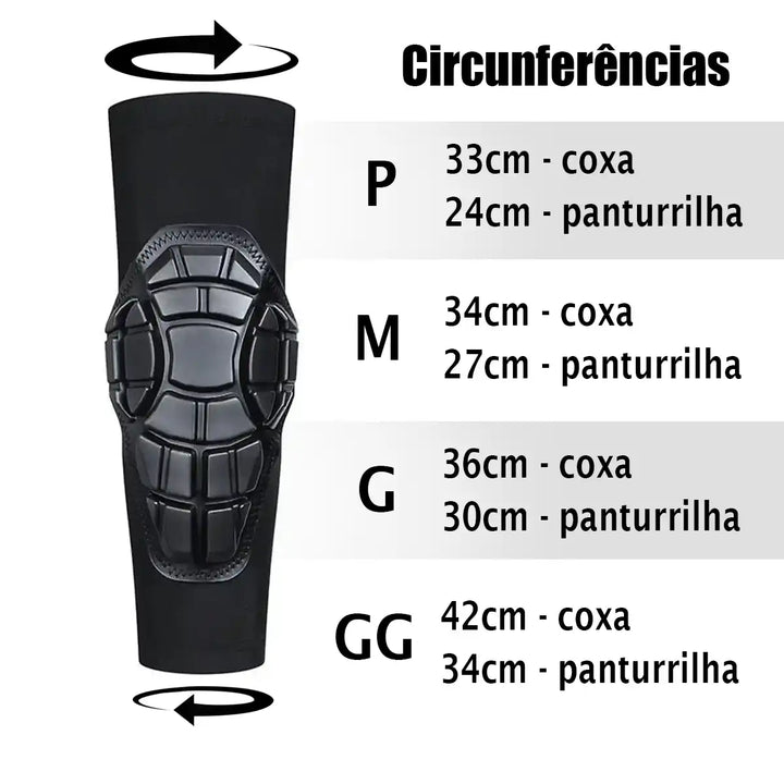 Joelheira Flexível de Impacto Go Roller