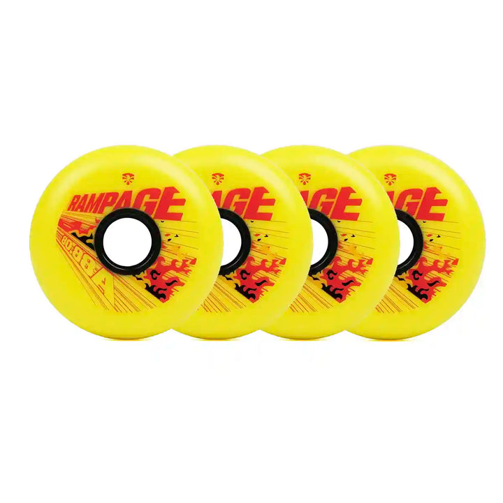 4 Rodas Flying Eagle Rampage 80mm  88a  Amarela Freestyle