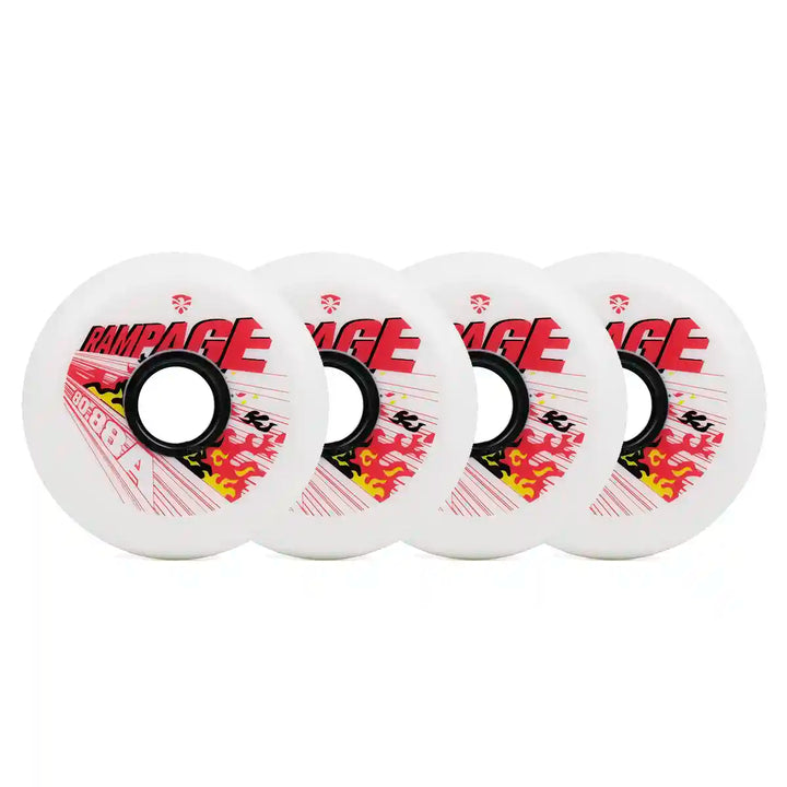 4 Rodas Flying Eagle Rampage 80mm  88a  Branca Freestyle