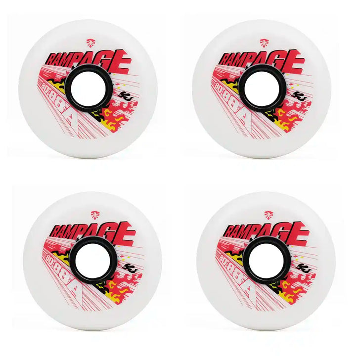 4 Rodas Flying Eagle Rampage 80mm  88a  Branca Freestyle