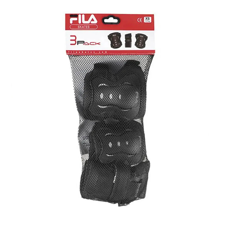 Kit de Proteção Fila Junior Boy Infantil Preto