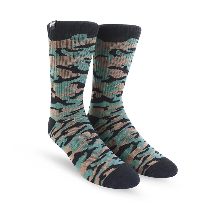 Meia Esportiva Norden Camuflada Verde