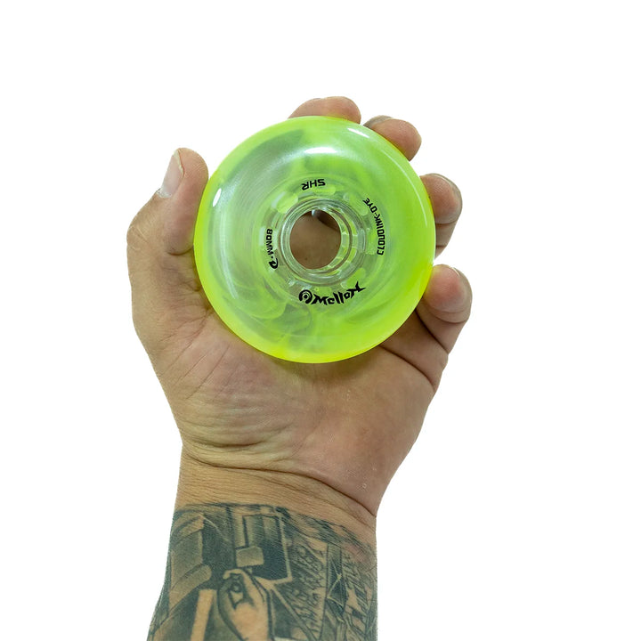 4 rodas Mellon 80mm 85a Alta Perfomance