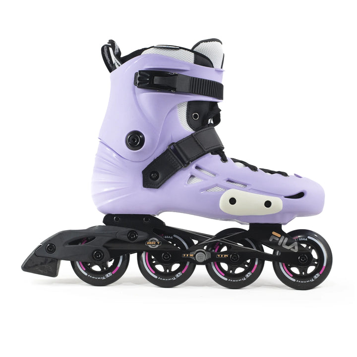 Patins Inline Profissional Micro Mt4 Lavanda Custom Houdini com freio