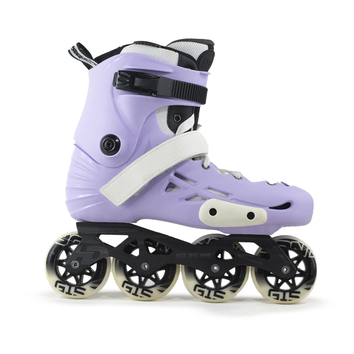 Patins Inline Profissional Micro Mt4 Lavanda Custom Bont GTS