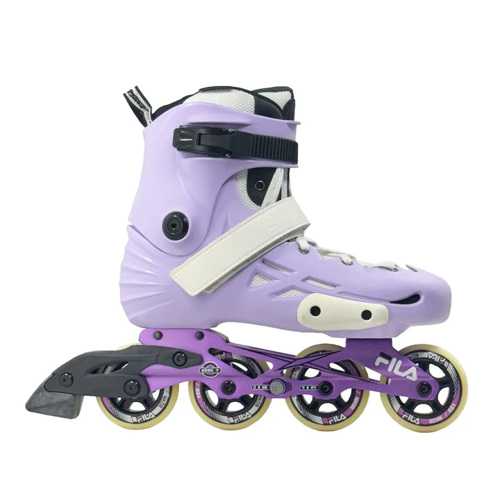 Patins Inline Profissional Micro Mt4 Lavanda Custom Fila Houdini