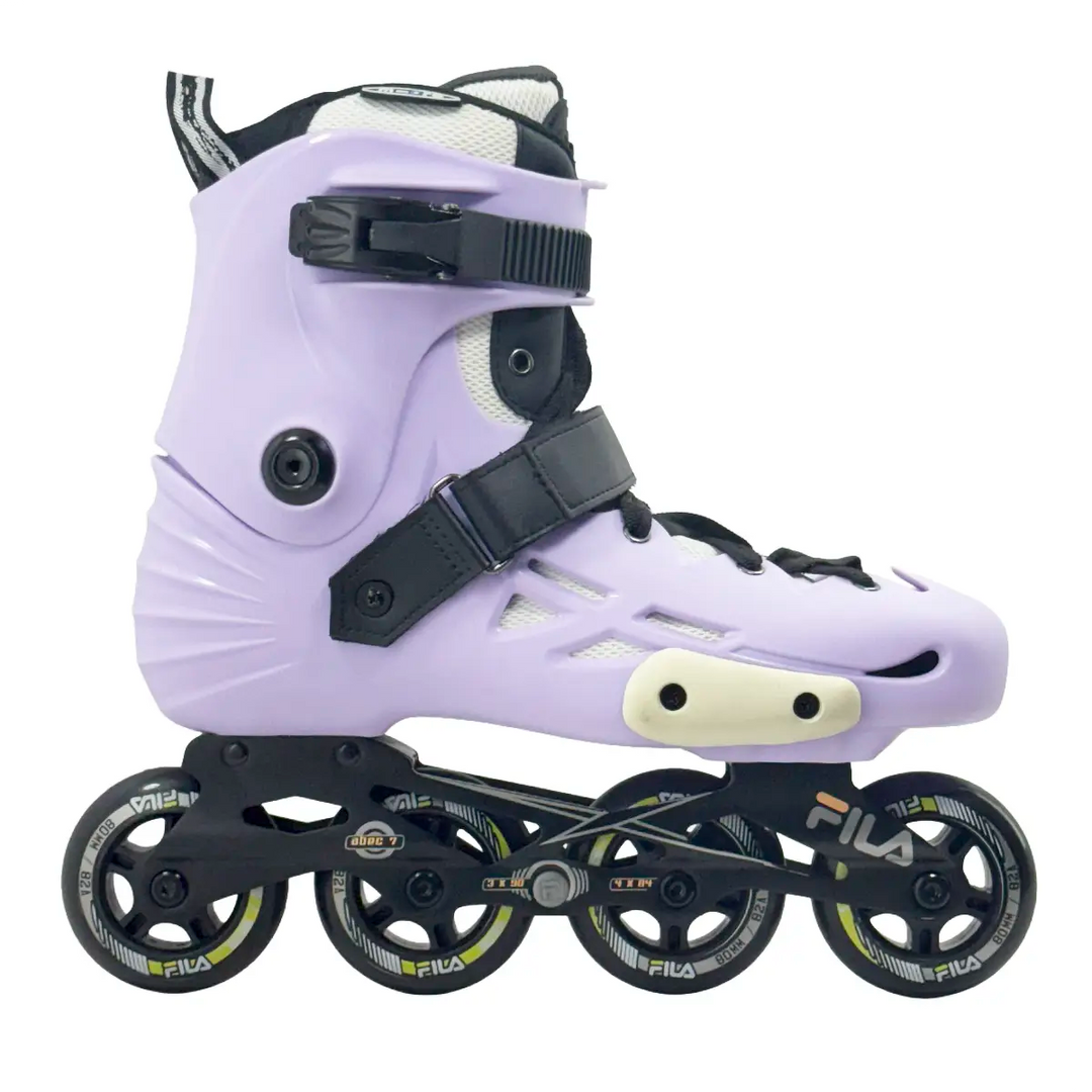 Patins Inline Profissional Micro Mt4 Lavanda Custom Fila Houdini