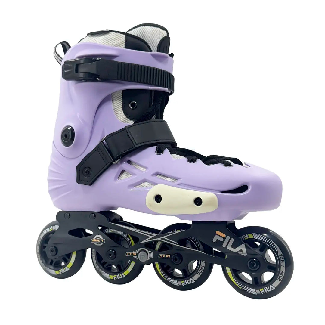 Patins Inline Profissional Micro Mt4 Lavanda Custom Fila Houdini