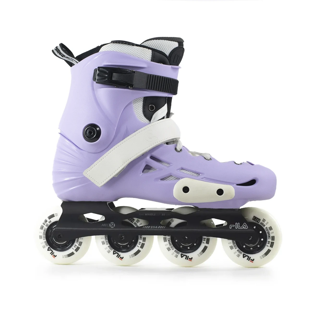 Patins Inline Profissional Micro Mt4 Lavanda Custom Fila Nrk