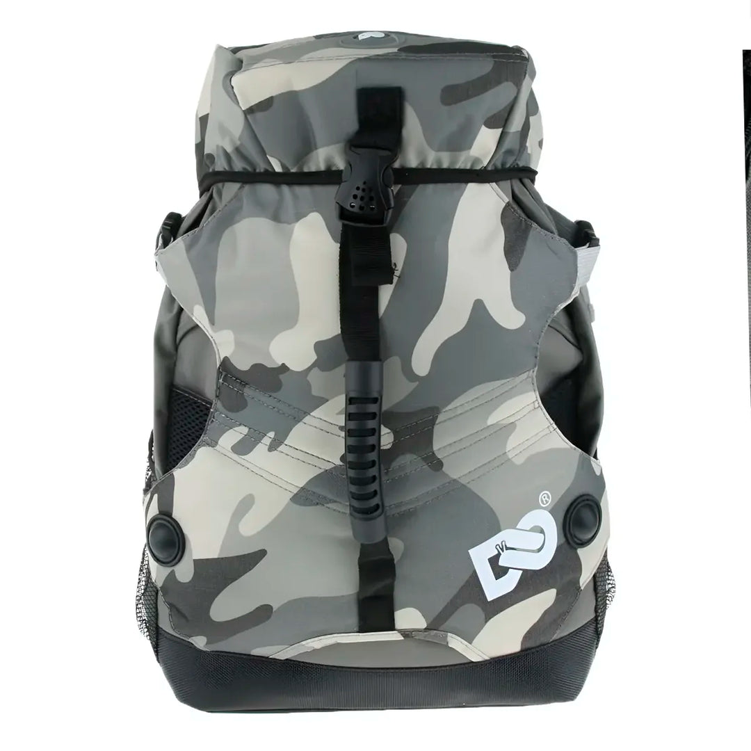 Mochila Para Patins Denuoniss Cinza Camuflado