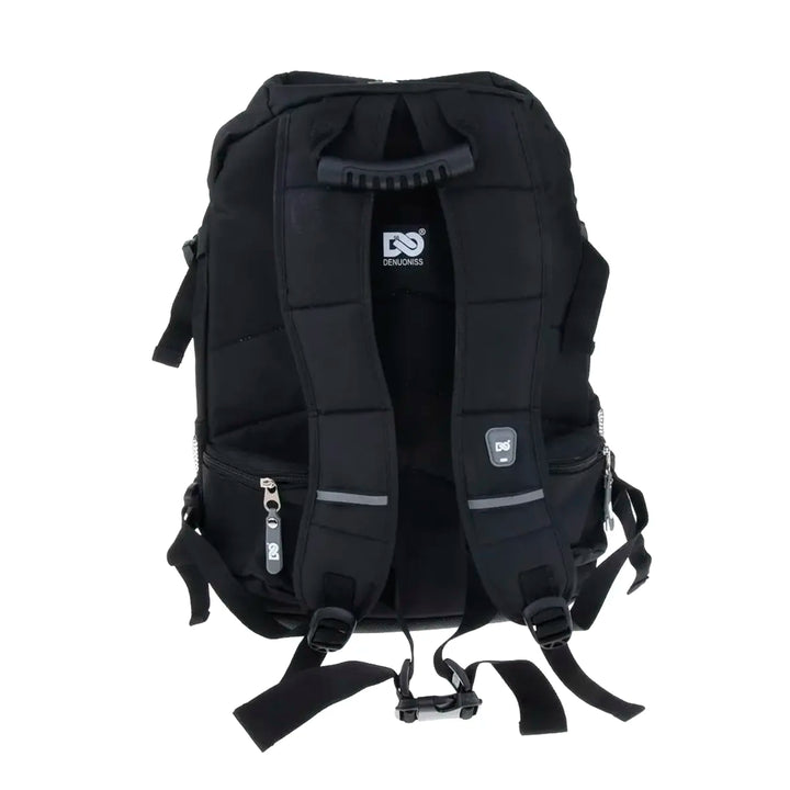 Mochila Para Patins Denuoniss Preta Estampada