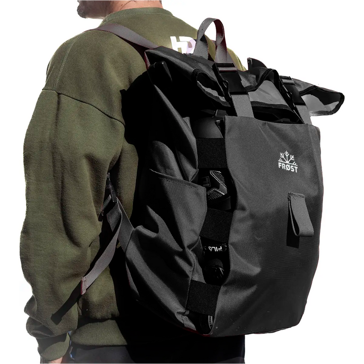 Mochila Para Patins Wear Frost Preta