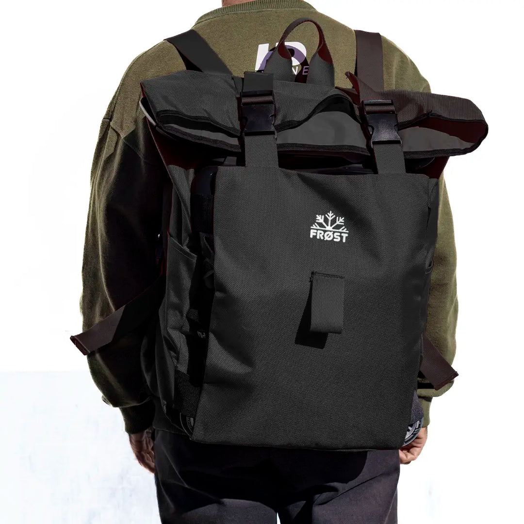 Mochila Para Patins Wear Frost Preta