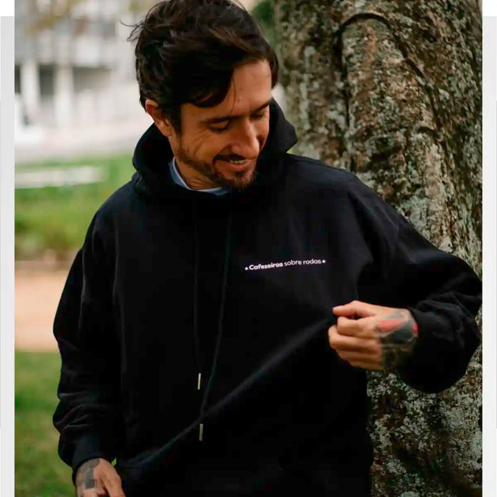 Moletom Roller Coffee Cafezeiros Sobre Rodas