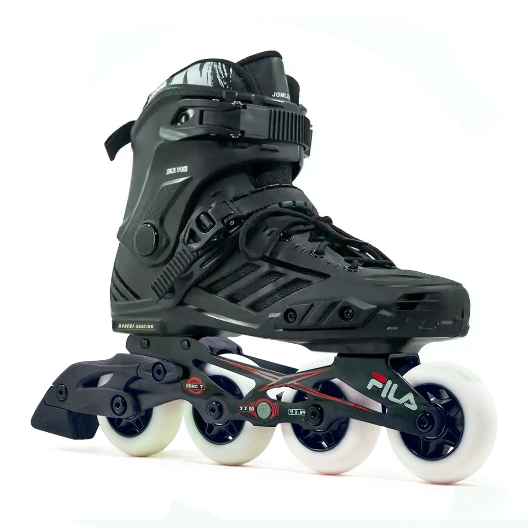 Patins Inline Munchi Base Híbrida Fila 80mm 85a Abec-7 Com Freio