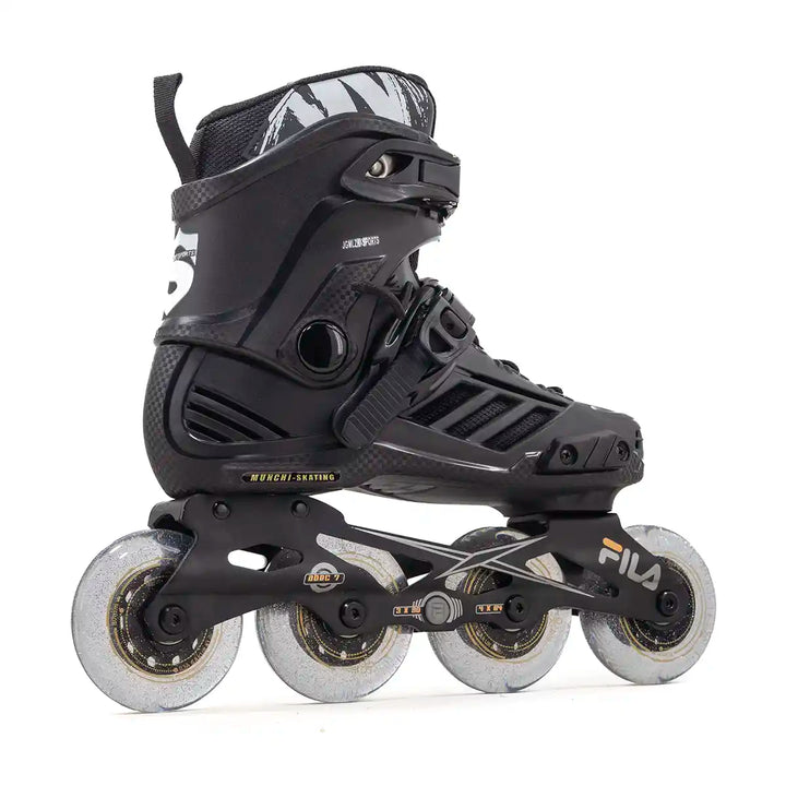 Patins Inline Munchi Rodas 80mm rolamentos Abec 9 base Fila