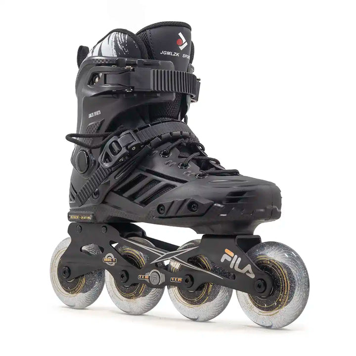 Patins Inline Munchi Rodas 80mm rolamentos Abec 9 base Fila