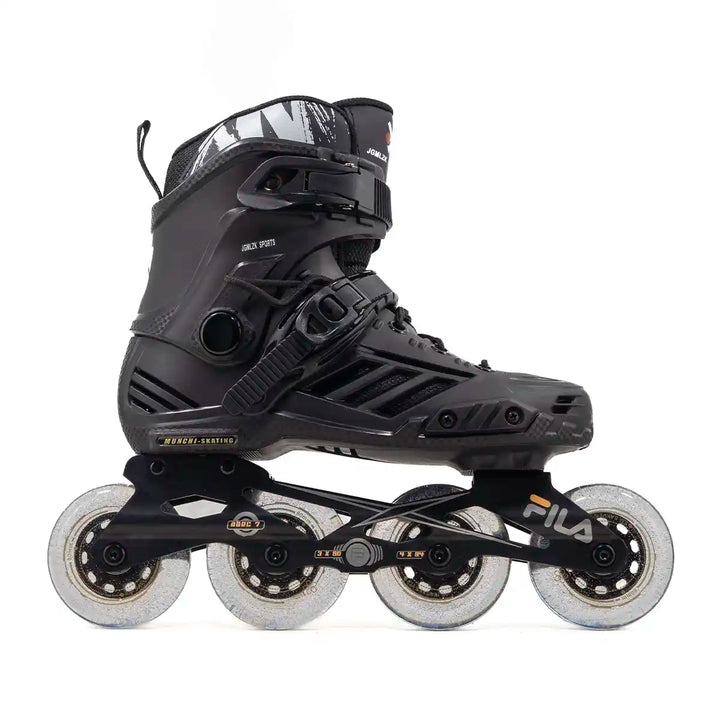Patins Inline Munchi Rodas 80mm rolamentos Abec 9 base Fila