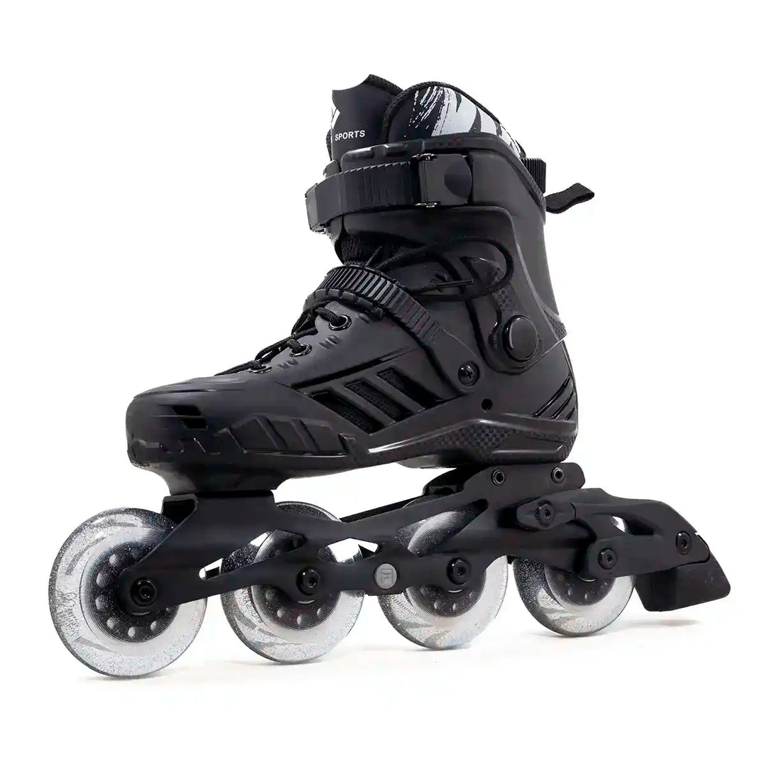 Patins Inline Munchi Base Híbrida Fila 80mm 83a Abec-9 Com Freio