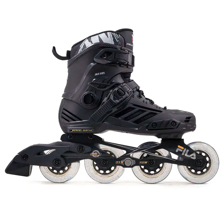 Patins Inline Munchi Base Híbrida Fila 80mm 83a Abec-9 Com Freio