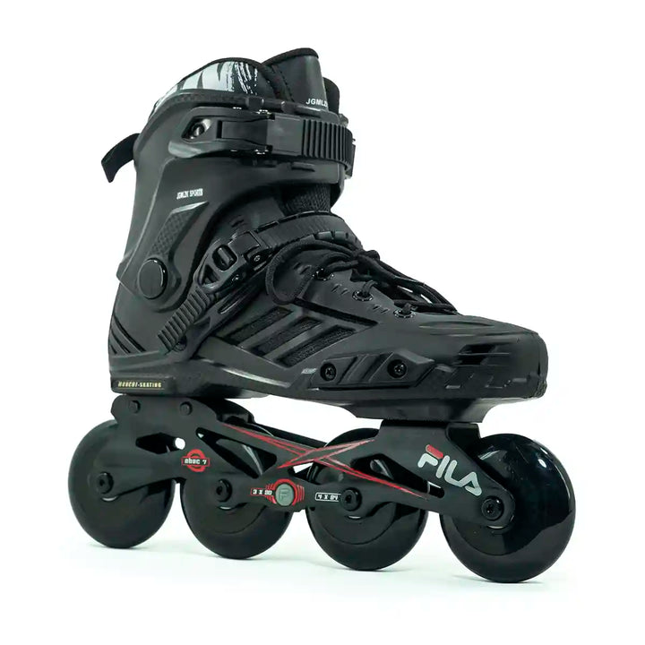 Patins Inline Munchi Full Black Rodas 80mm base Fila