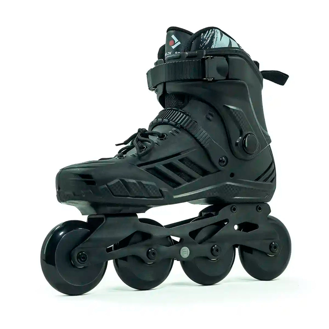 Patins Inline Munchi Full Black Rodas 80mm base Fila