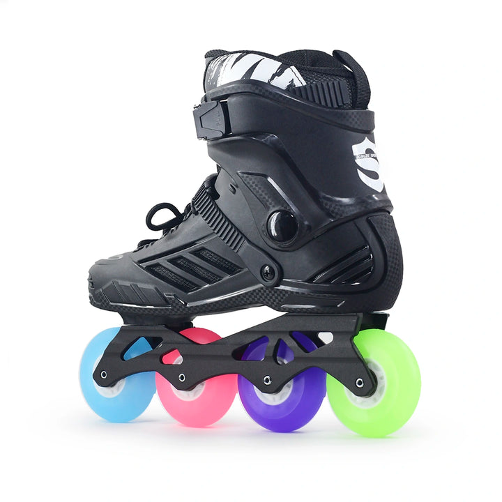 Patines en línea Munchi Base y ruedas en línea Skull Abec 11 HD