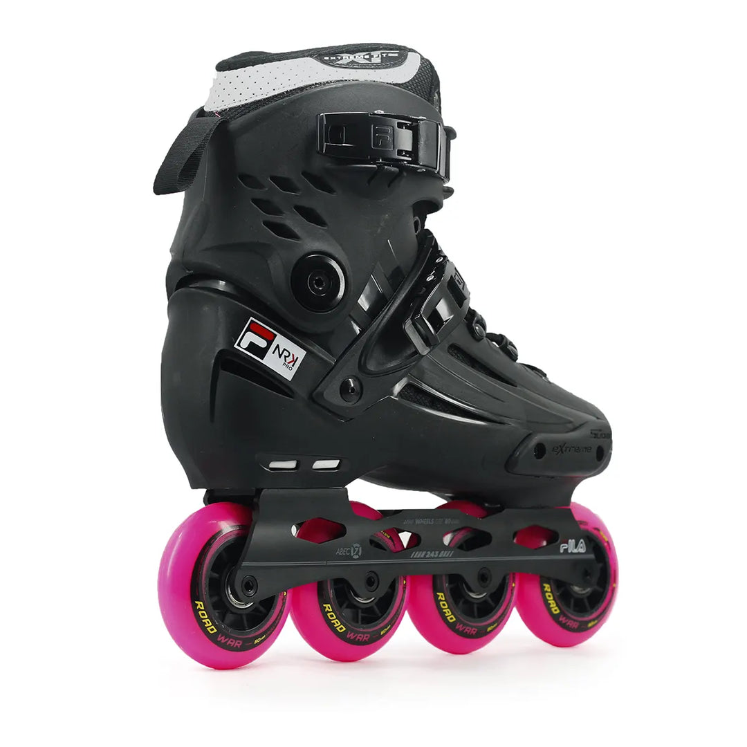 NRK Pro All Black F20 skates MPC ROAD WAR 80mm Abec7 wheels