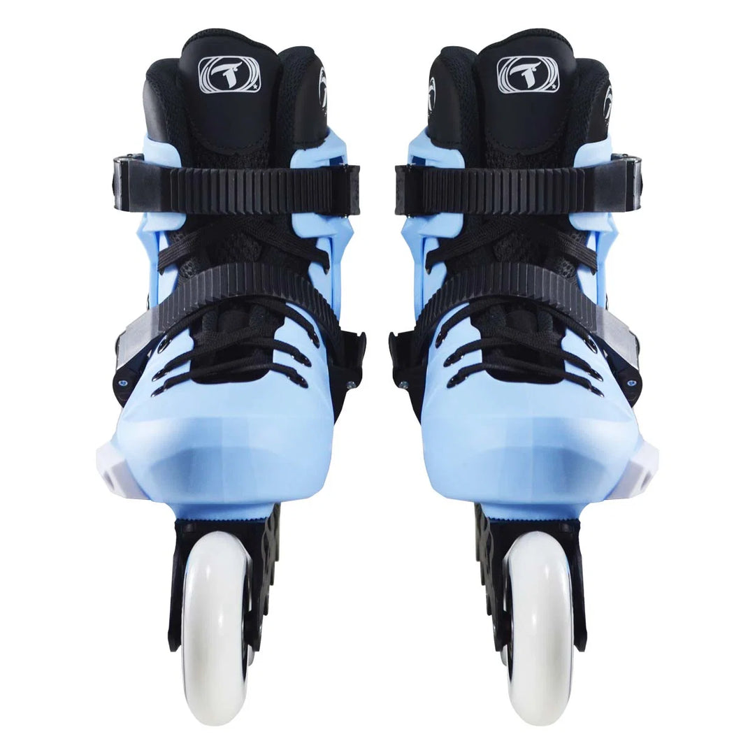 Patins Inline Traxart Revolt Azul Roller Profissional