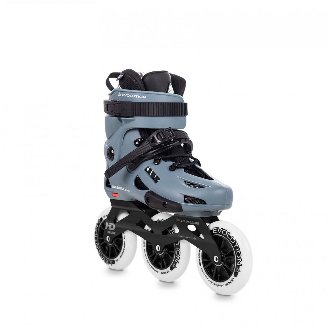 Hd-inline Evolution Pro Gray Urban Skates 3 Wheels 110mm