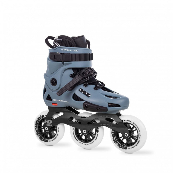 Hd-inline Evolution Pro Gray Urban Skates 3 Wheels 110mm