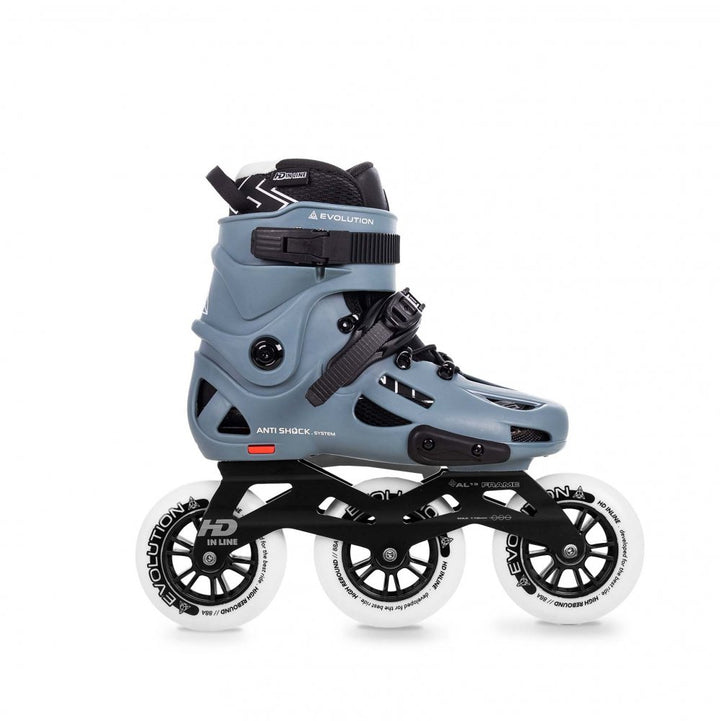 Patins Urbano Hd-inline Evolution Pro Cinza 3 Rodas 110mm