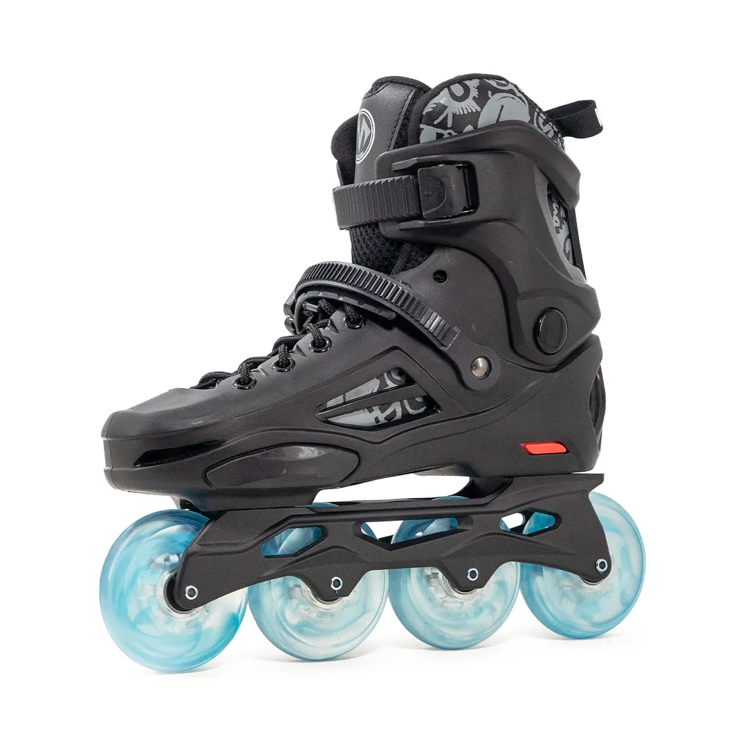 Patins Mikoyan Black Rodas Mellon 80mm Rolamentos Abec9