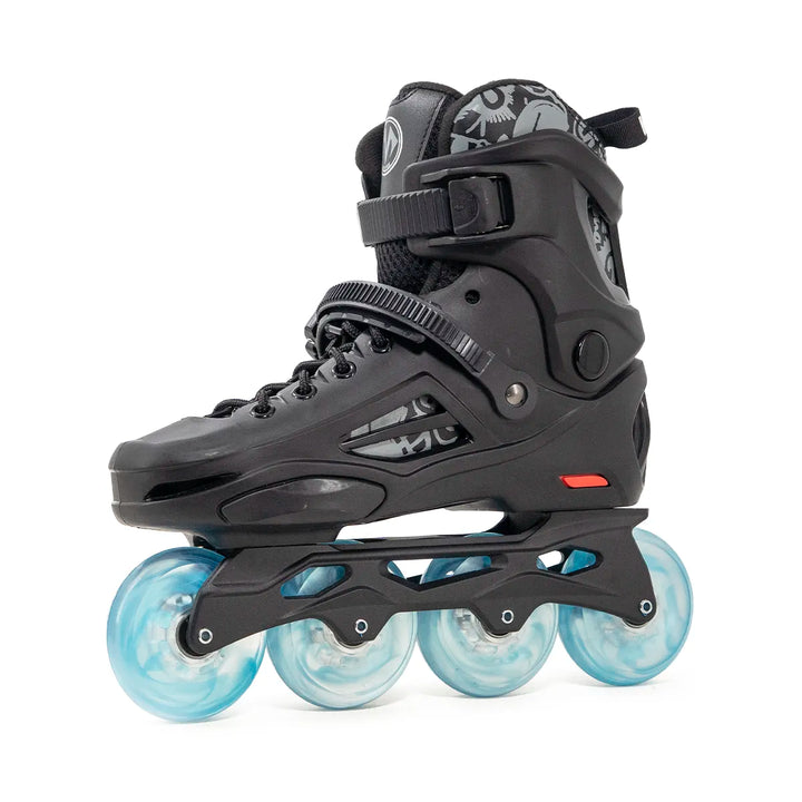 Patins Mikoyan Black Rodas Mellon 80mm Rolamentos Abec9
